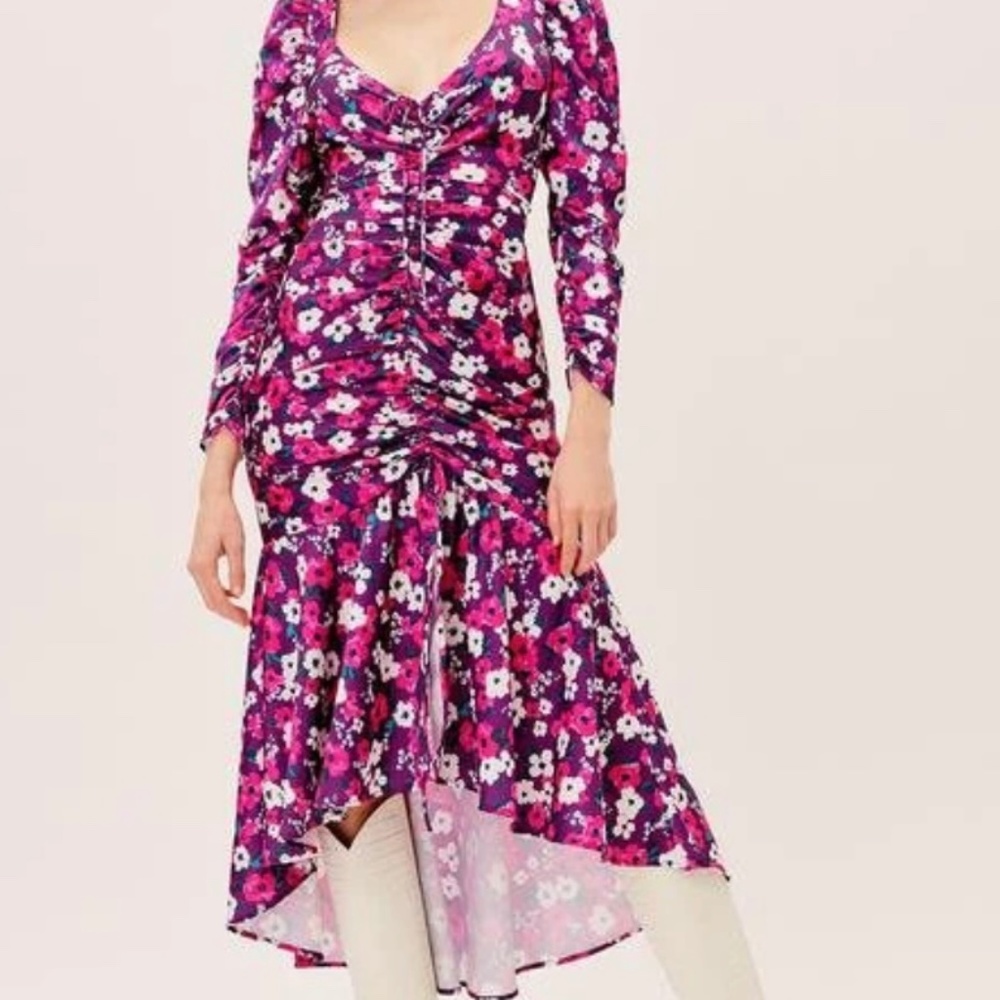 For love and lemons hallie midi dress
